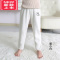 可莉允儿童暖暖裤冬季加绒加厚宝宝保暖裤男童家居裤睡裤女童裤子法兰绒