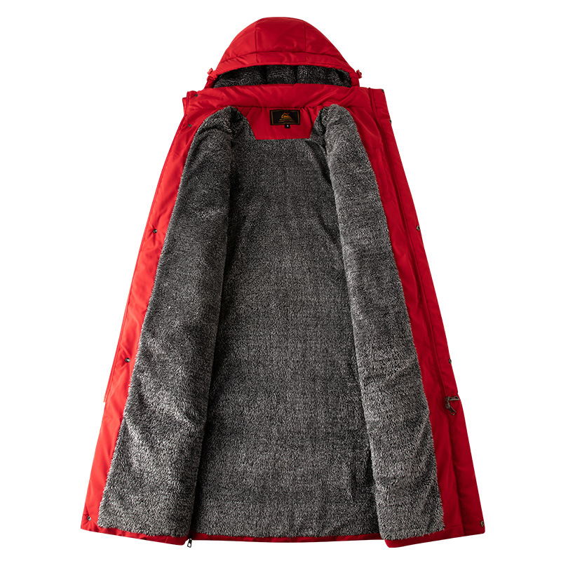 丛信哲 男女长款棉服 CF8/件高清大图