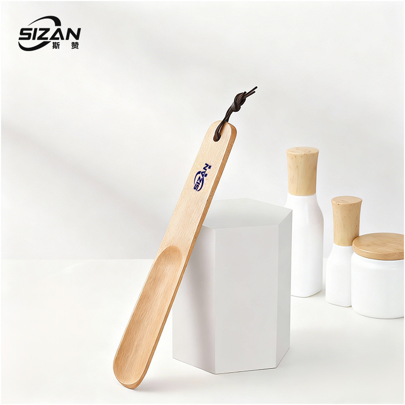 斯赞 手动实木提鞋器 16cm 把高清大图