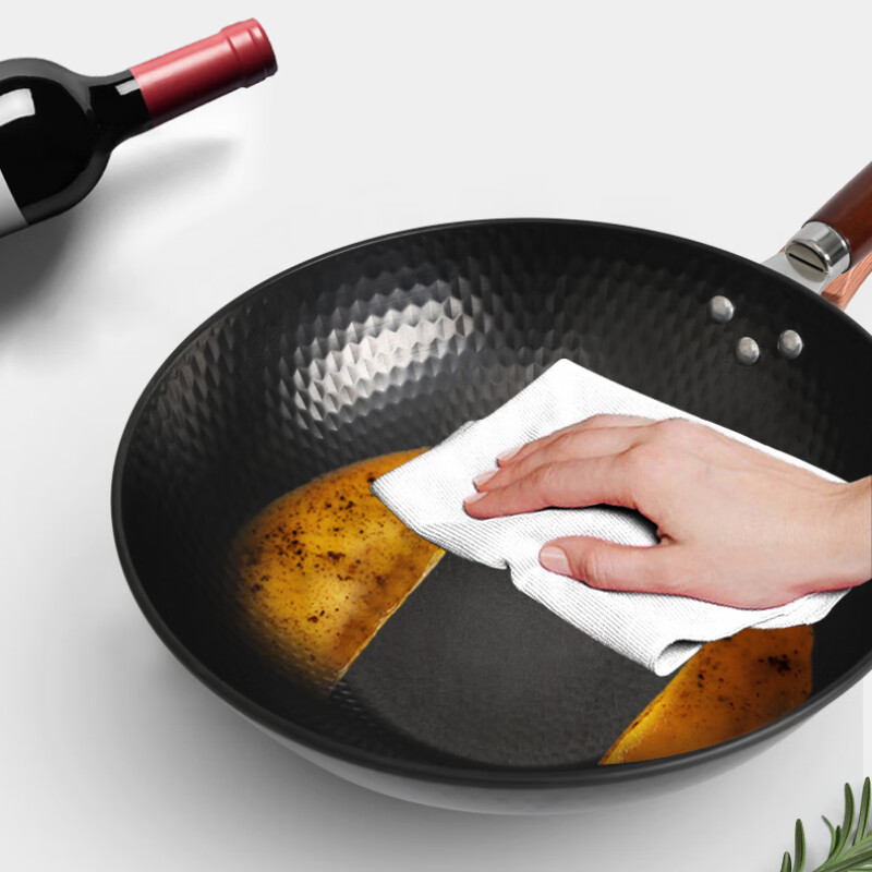 康佳(KONKA) KCG-3288 不粘锅炒锅 带盖 直径32cm(单位:个)黑色高清大图