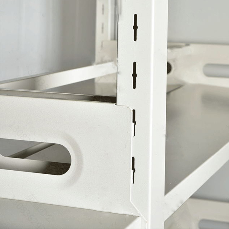 府店钢制置物架图书馆单双面书店阅览室货架档案架资料架单面一列二高清大图