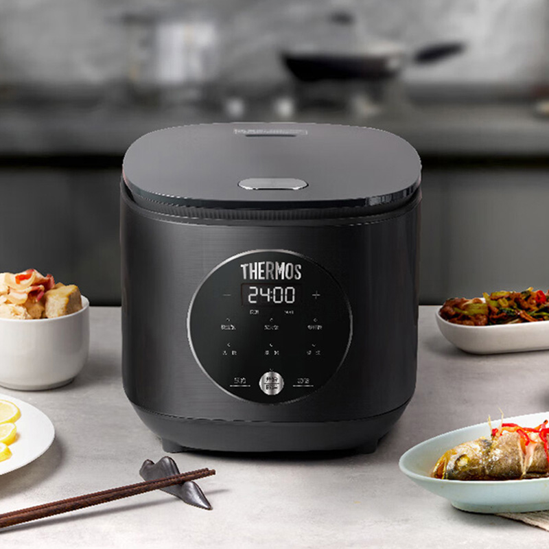 膳魔師电饭煲4L金属机身大功率多功能设计EHA-4148E高清大图