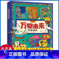 万物由来科学绘本 【正版】 万物由来科学绘本写给孩子的趣味科普百科书3-6-9-12岁动植物科技美食发明天文等幼儿科学书
