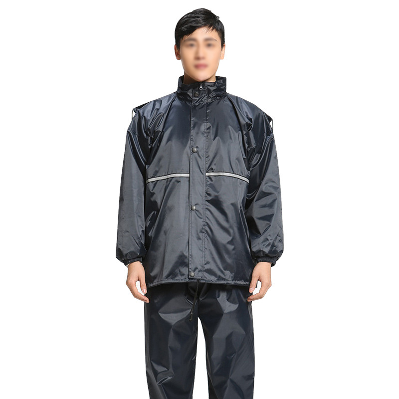 SCP 分体式雨衣套装 SCP-DX0036 加厚反光雨衣雨裤(套)