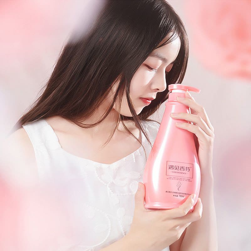 [2瓶8.5折]遇见香芬水润蛋白香芬洗发乳香氛洗发水750ml装图片
