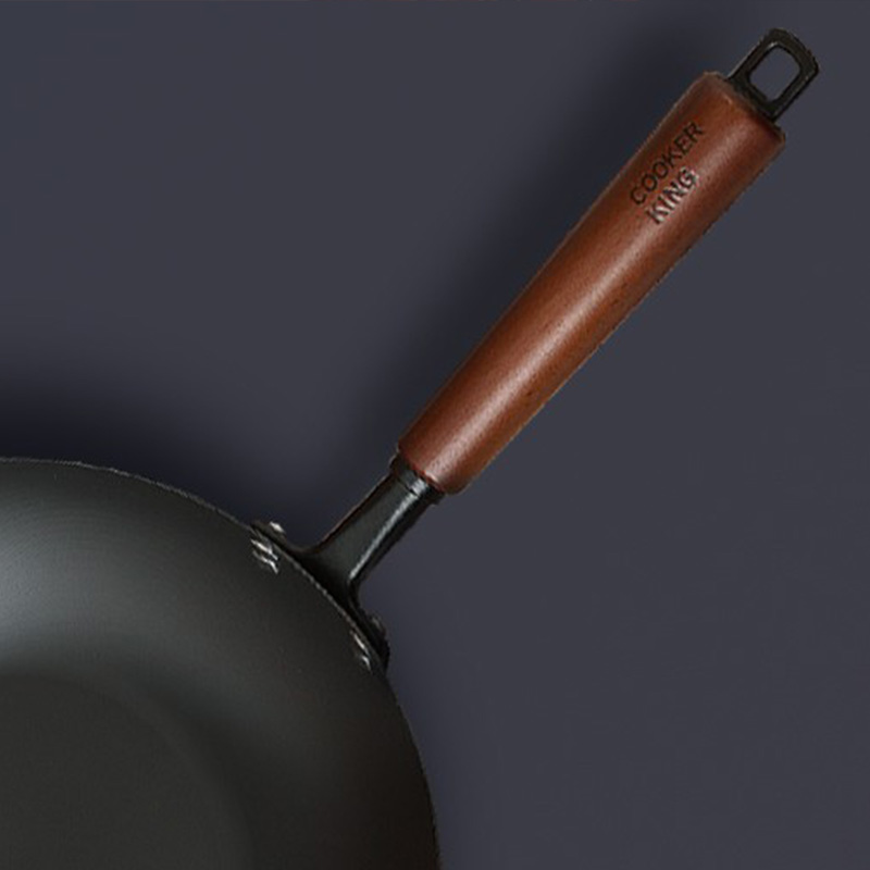 炊大皇炒锅34cm锅底加厚储热性更好锅壁薄传热快BZ50557高清大图