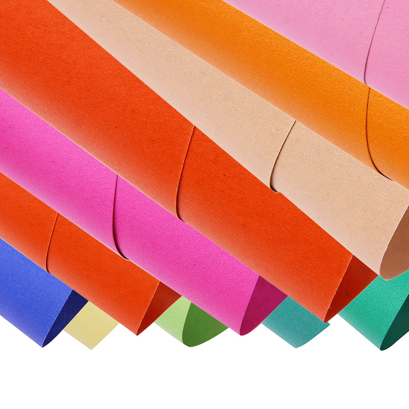 4k彩色硬卡纸 24色4开diy手工纸贺卡明信片纸儿童卡纸190g