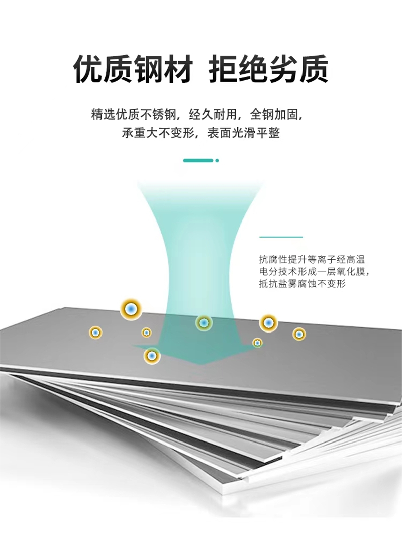 天瑞通邦 金属三步梯 1000*1020*800mm 个高清大图