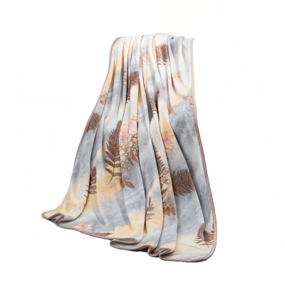 水星家纺 秋日温情法兰绒毯126359 180cm*200cm