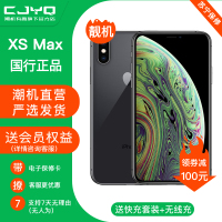 [99新]二手苹果Apple iPhone XS Max深空黑/黑色 64GB 国行正品 全网通 二手手机 双卡双待