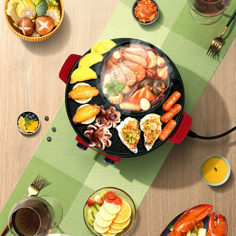 西屋Westinghouse 多功能涮烤一体锅 WSC-A334高清大图