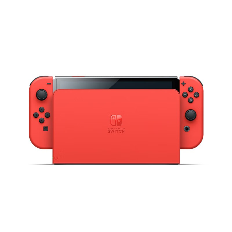 任天堂Nintendo Switch oled加强日版便携家用ns体感游戏机掌机 日版OLED主机 马力欧红色高清大图