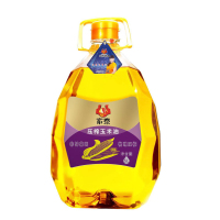 [满78减20]家泰压榨玉米油5L 非转基因食用油 食用植物油 玉米油