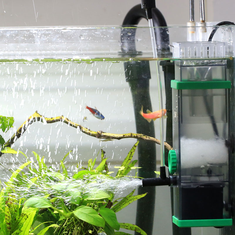 鱼缸除油膜器过滤器缸迷你配件三合一水族箱除浮头子去油膜高清大图