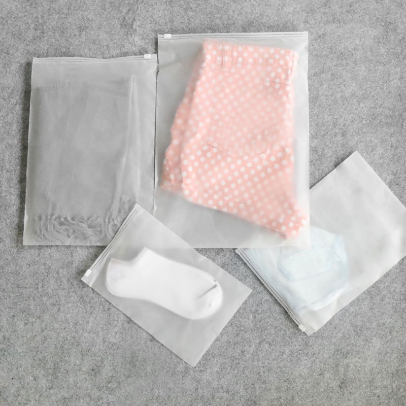 趣涉家居旅行收纳袋装衣服衣物的家用透明内衣行李箱密封整理分装打包收纳用品收纳袋