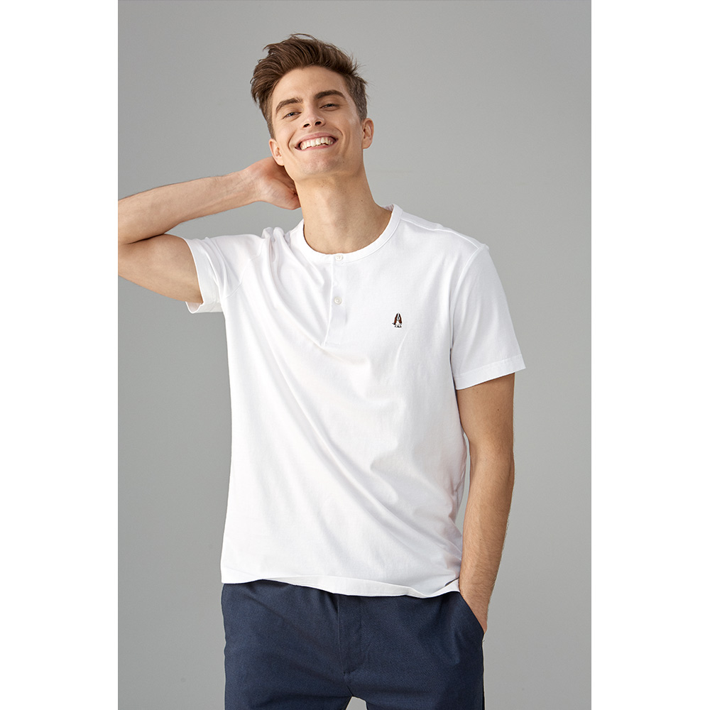 hushpuppies暇步士男装舒适简洁短袖圆领男士t恤pd27342d参数