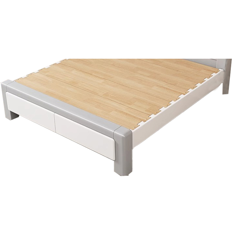 铭羽洋E02木质床150*218*48cm张高清大图