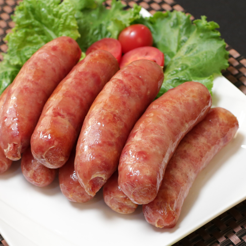 齐汇火山石头台湾黑胡椒纯肉大烤肠台式黑椒热狗地道肉肠袋装贪食铺仔