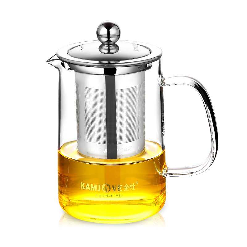 金灶(KAMJOVE) 茶道杯飘逸杯正品耐热玻璃泡茶壶办公室茶具花茶杯 A-03
