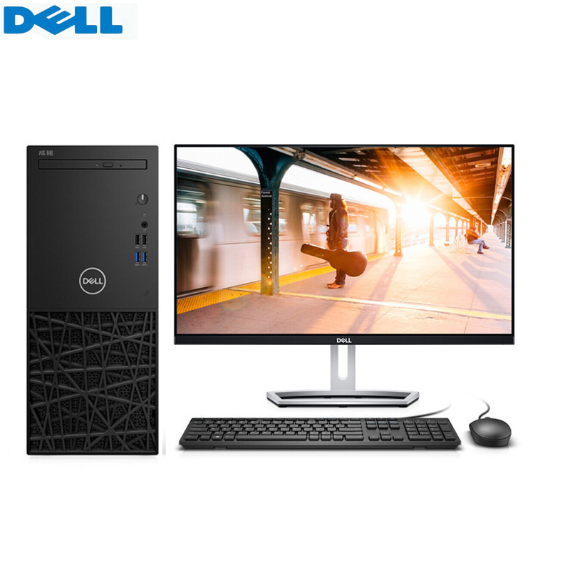 戴尔(Dell) ChengMing 3980Tower 23.8.英寸台式电脑(I5-8500 8G01T 3年保修)
