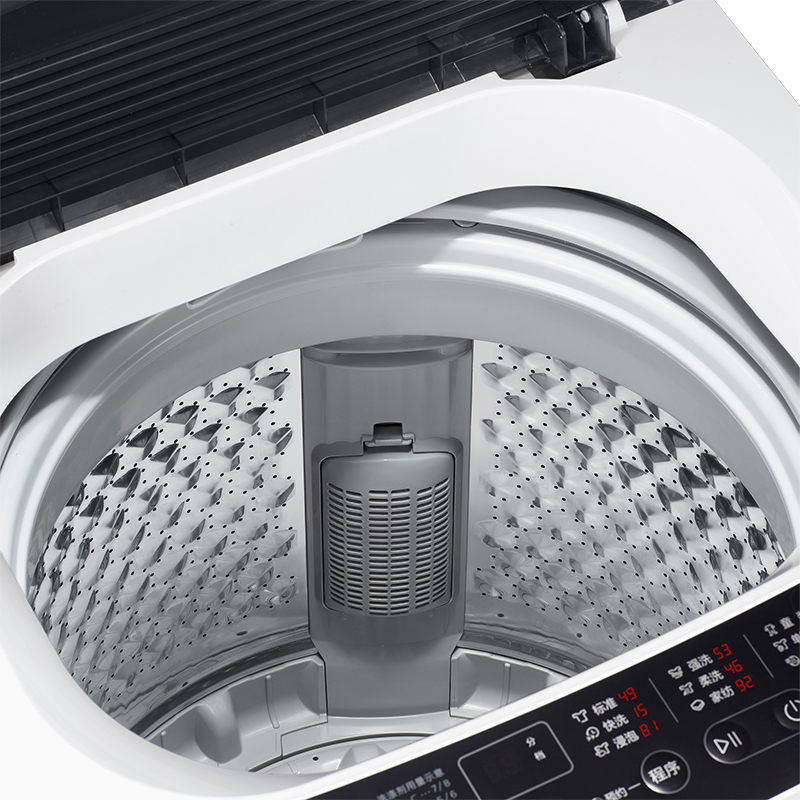 美的(Midea)MB80ECO1 8公斤全自动波轮洗脱一体洗衣机 免清洗内桶 水电双宽 家用白色