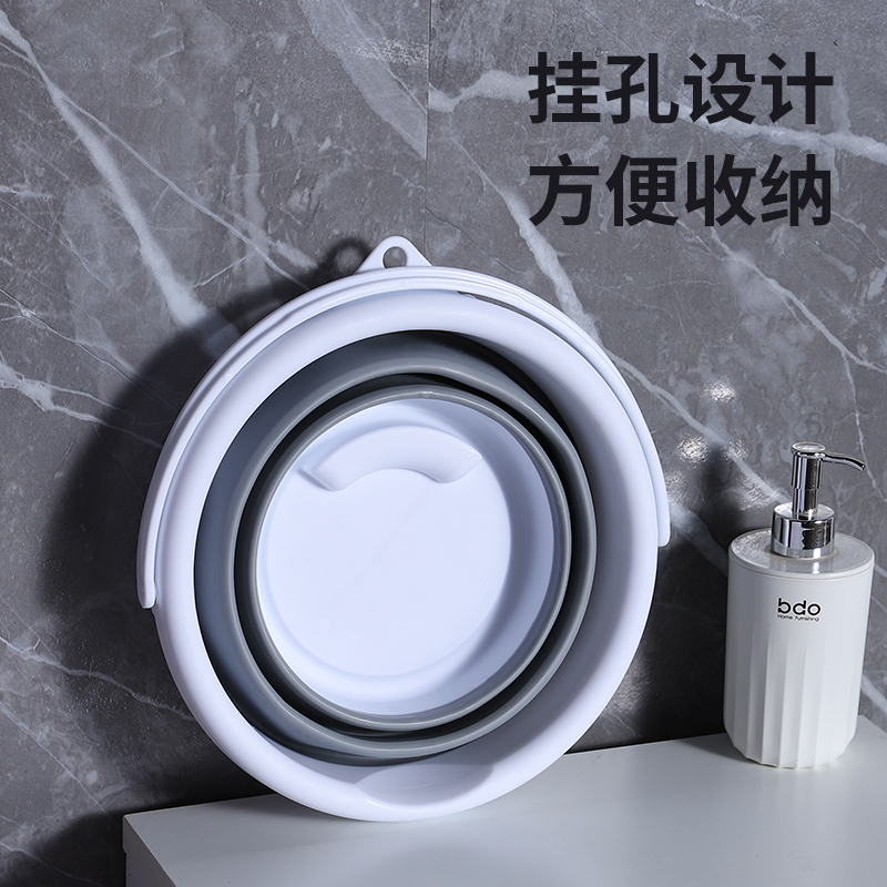 【补贴10%】可折叠水桶车载洗车美术可携式户外钓鱼家用储水小加厚蓄水手提