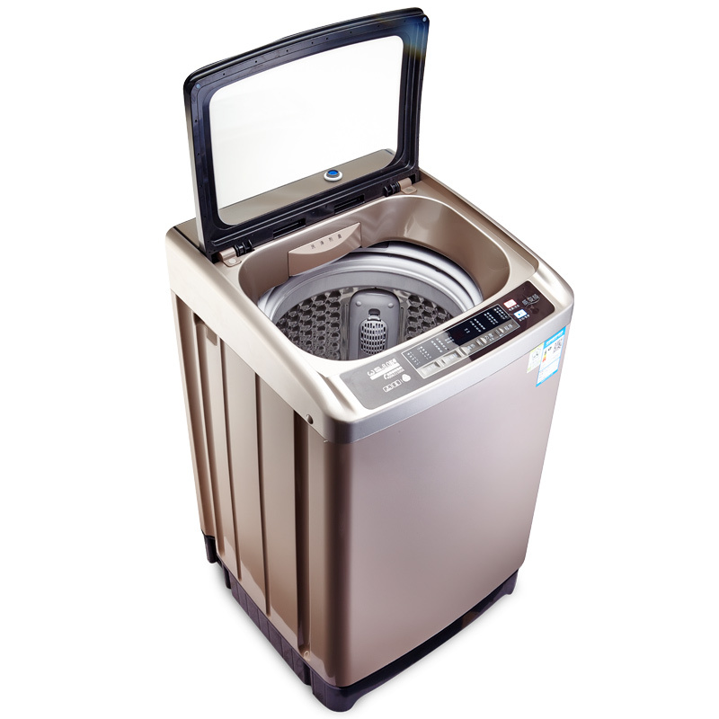 威力xqb801698d8公斤全自动洗衣机防尘手洗香槟色单位台