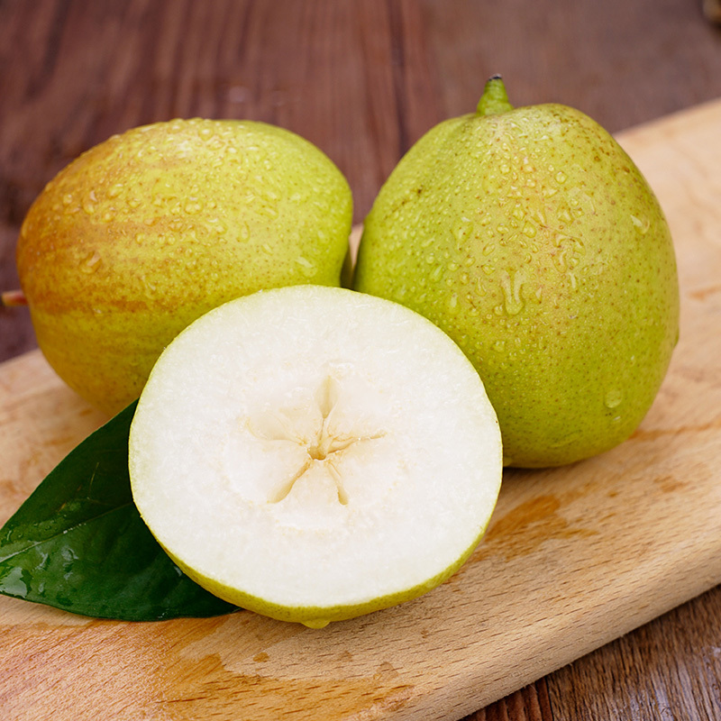 [苏鲜生]顺丰快递 新疆库尔勒香梨 10斤 特大果 单果120g以上新鲜水果