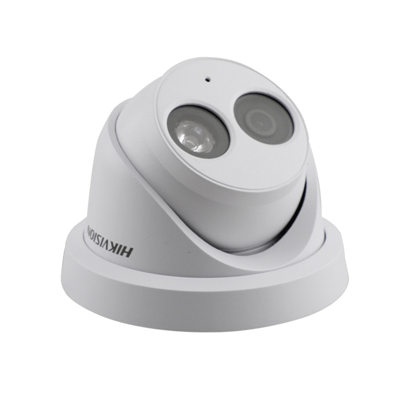 海康威视 监控摄像头 poe供电红外 30米 室内半球网络高清摄像机手机