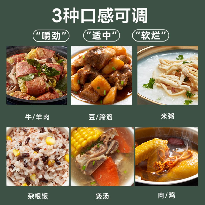 小熊(bear) YLB-A20Q1 电压力锅 压力煲高压锅家用2L