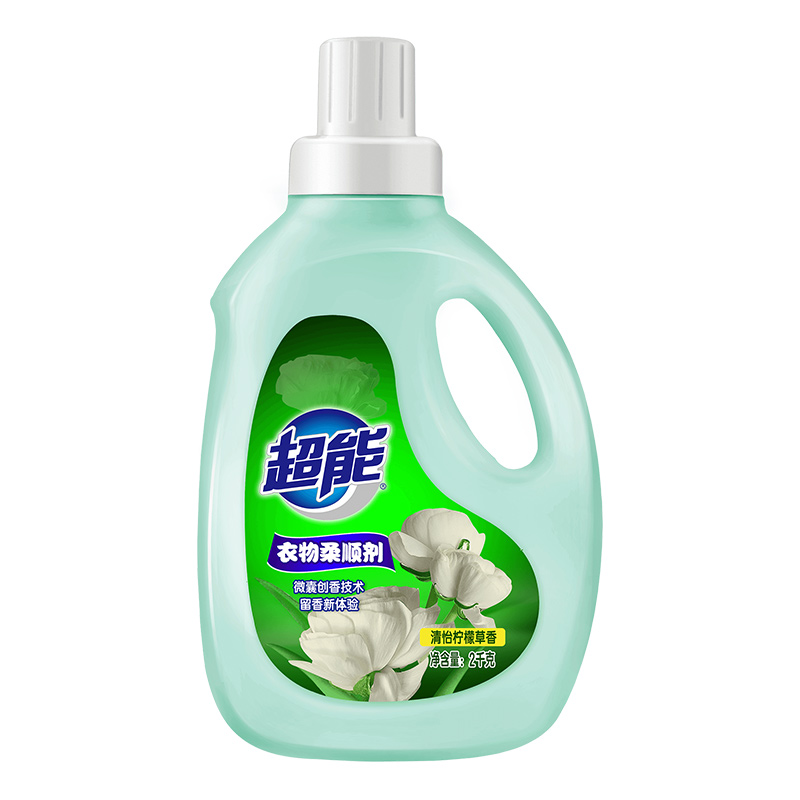 2kg超能衣物柔顺剂(柠檬草)[纳爱斯]高清大图