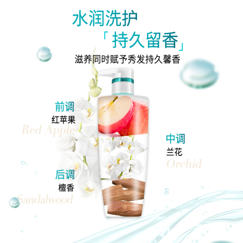 欧莱雅(LOREAL)透明质酸水润润发乳500ml高清大图
