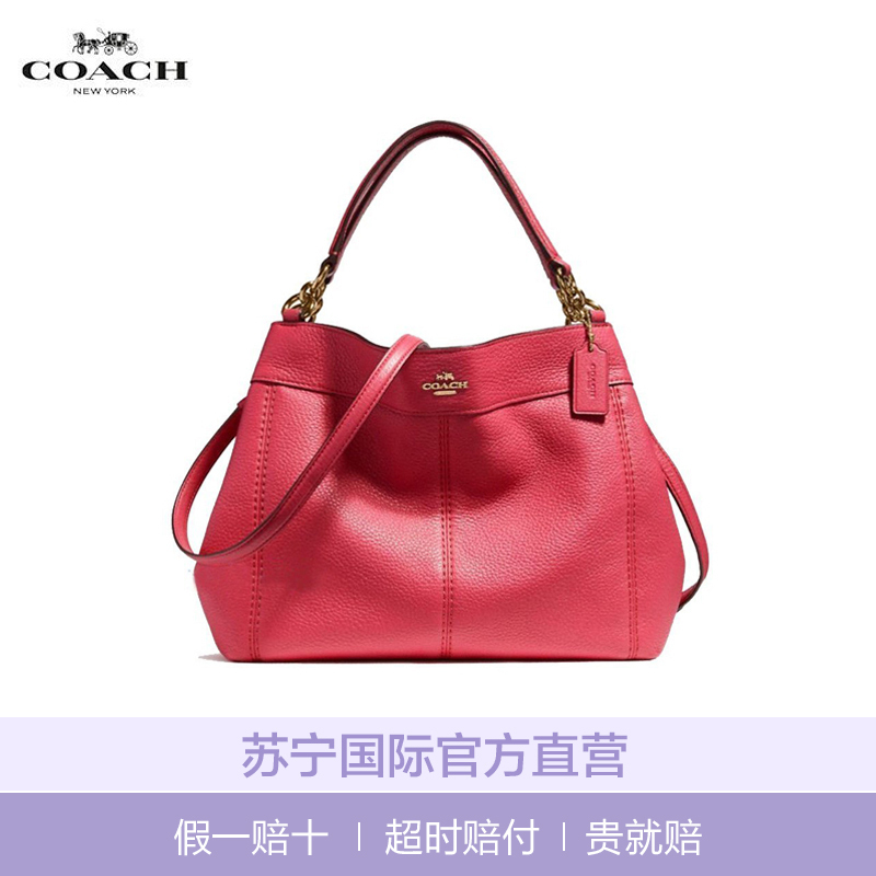 【直营】COACH 蔻驰 Lexy系列女士软质牛皮小号单肩包手提包斜挎包Coach女包 F23537