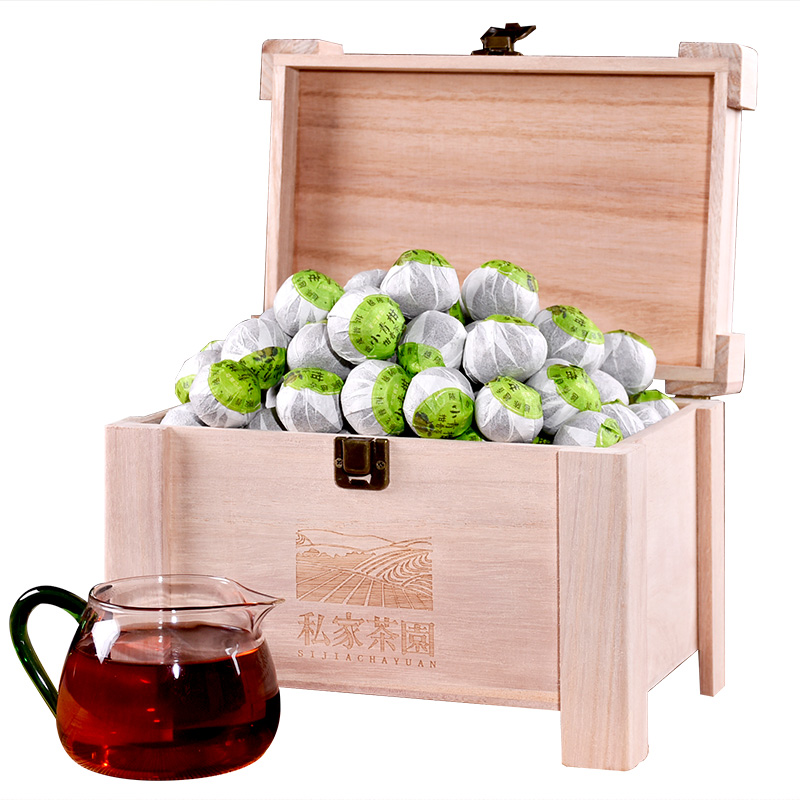 溪商小青柑普洱茶云南熟茶宫廷陈皮普洱茶正宗新会小青柑橘桔普茶1000克