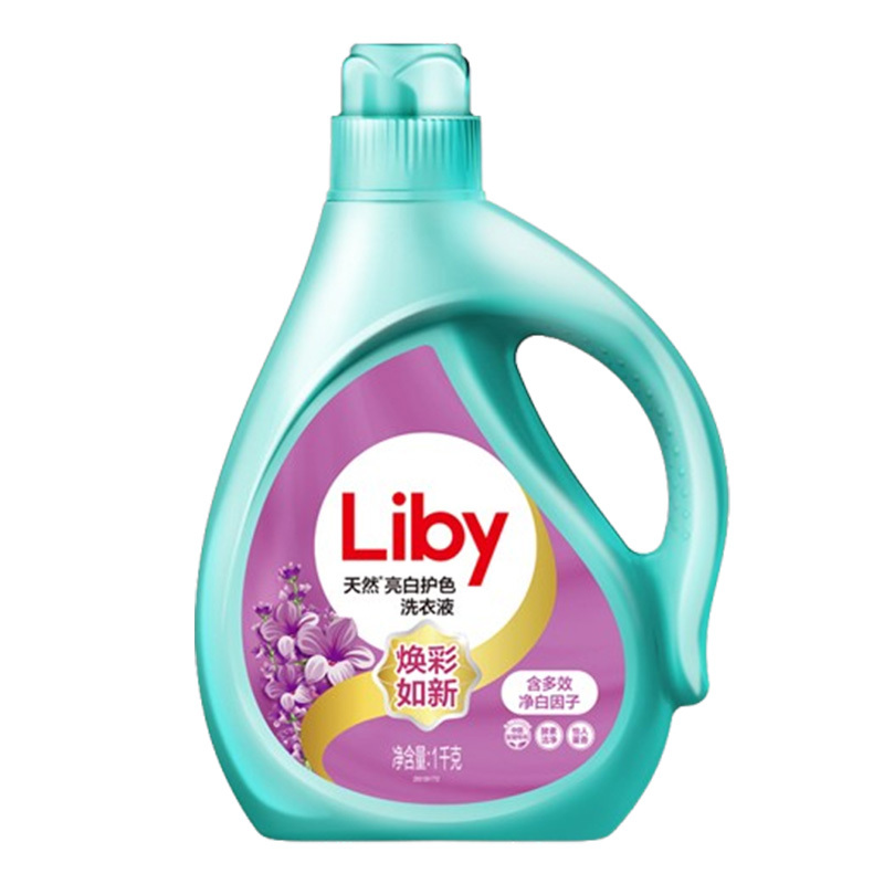 立白洗衣液除污去渍耐用不伤手亮白1kg*1瓶