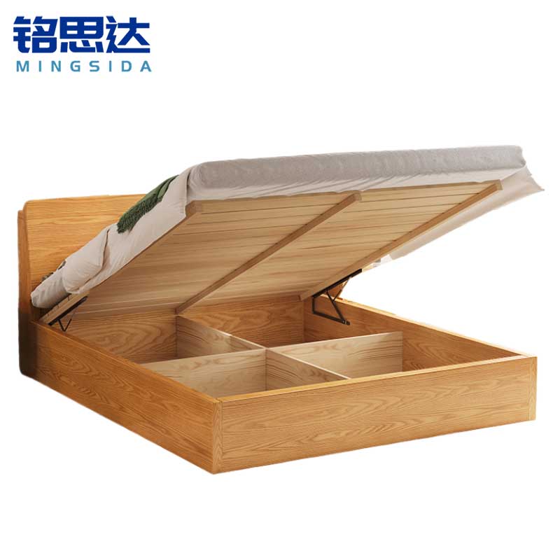 铭 思 达气压储物床高清大图