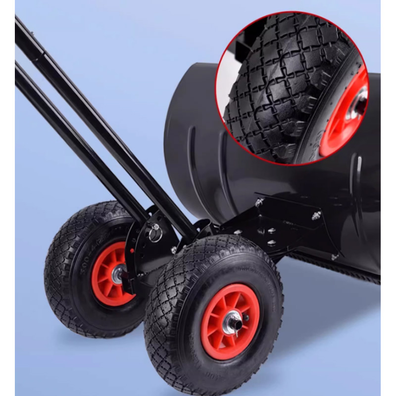 璐盐 除雪车推雪铲 单杆74cm 个高清大图