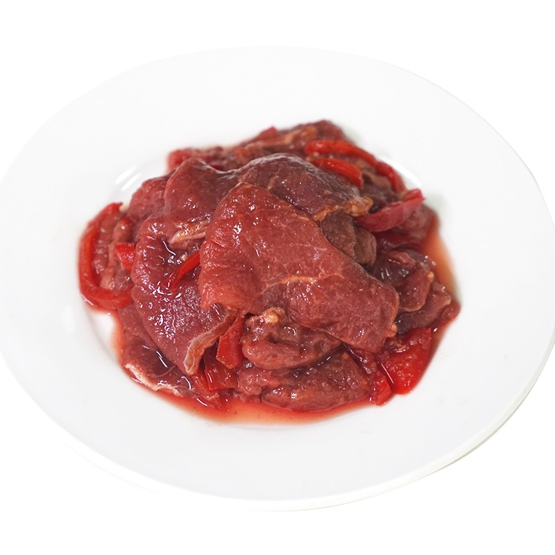 酣畅川香牛肉片200g牛肉条生鲜牛肉块私房菜半成品肉类方便下饭菜