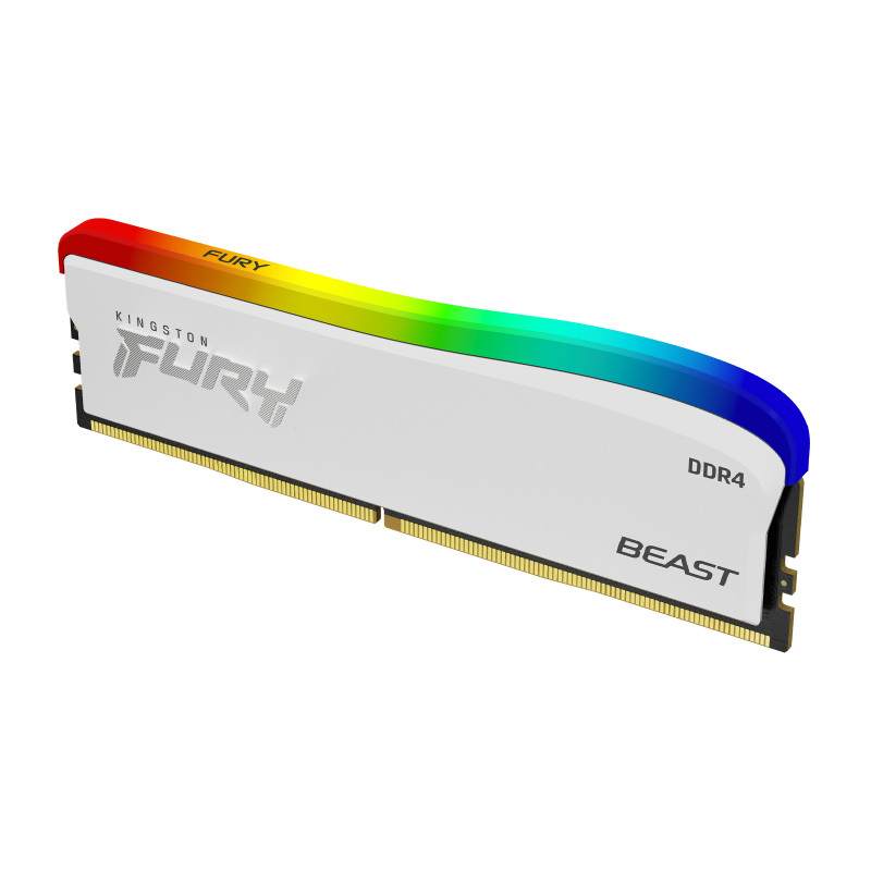 金士顿(Kingston)Fury Beast-3200-16G RGB 特别版台式机内存条 RGB灯条