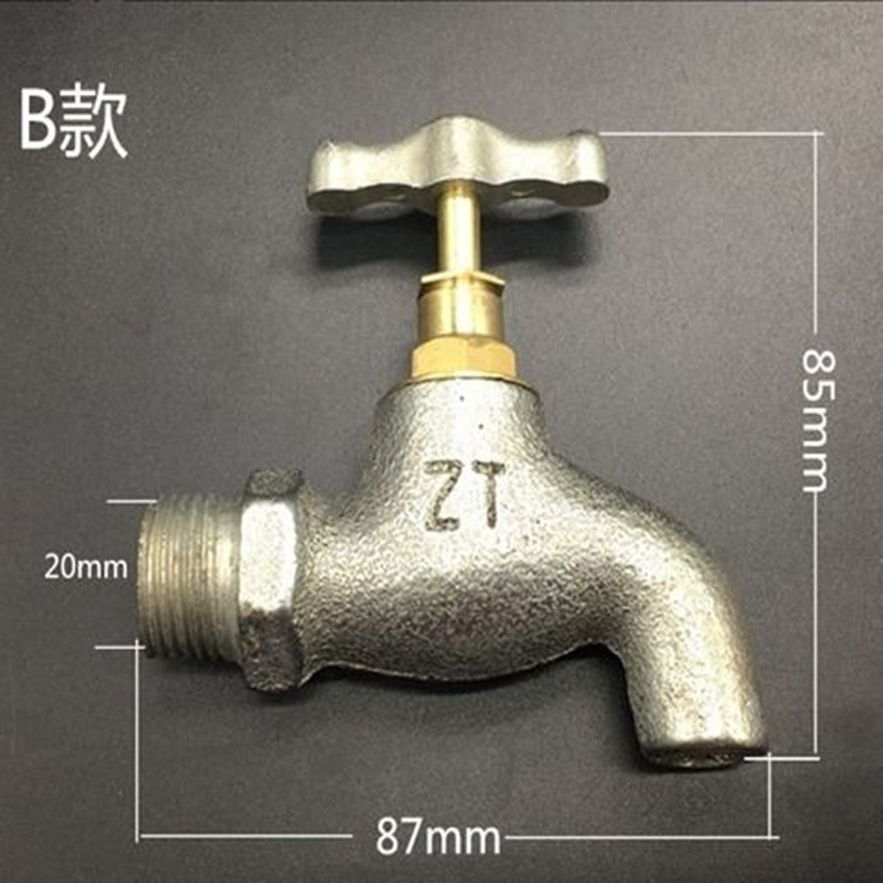 铸铁(水龙头)20mm直径 慢开4分