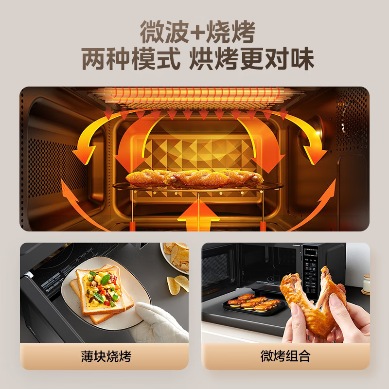美的(Midea)C20微波炉20L微烤一体(单位:台)高清大图