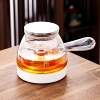 黑茶普洱茶家用蒸茶器电陶炉耐高温玻璃煮茶器 云初侧把煮茶器