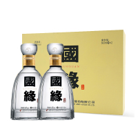 今世缘 国缘四开 42度 500ml*2瓶 幽雅醇厚型 礼盒装 白酒