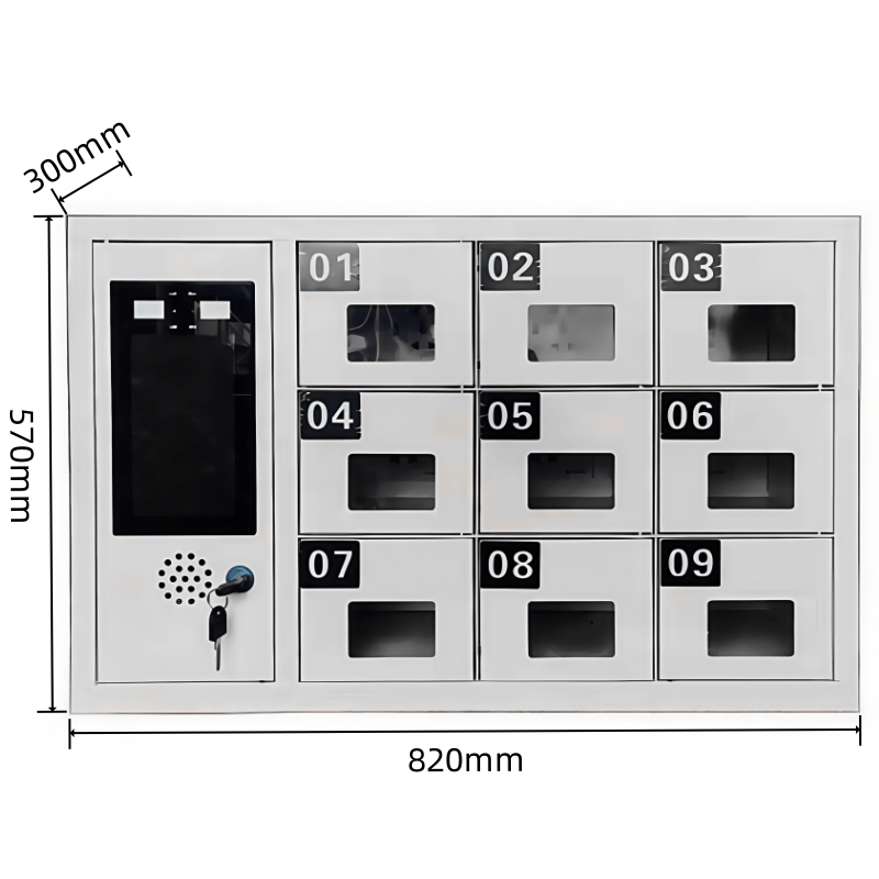 鑫木樽充电柜九门台高清大图