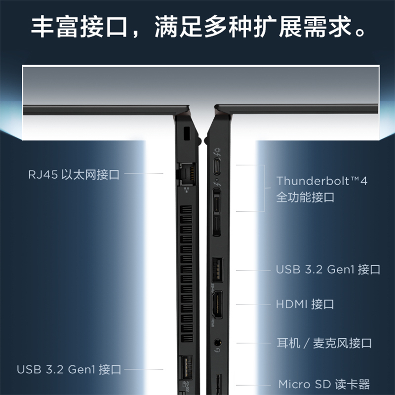 [支持win7]联想ThinkPad T14 EECD 英特尔酷睿i5 14英寸轻薄笔记本电脑定制(i5-10210U 16G 512G Win10)高分屏