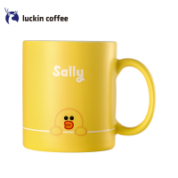 瑞幸咖啡&LINE FRIENDS联名款可爱陶瓷马克杯情侣水杯(Sally)