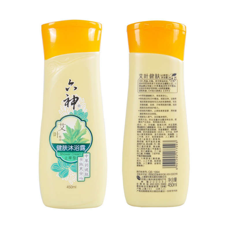 六神 止痒型 艾叶健肤沐浴露 450ml (单位：瓶)