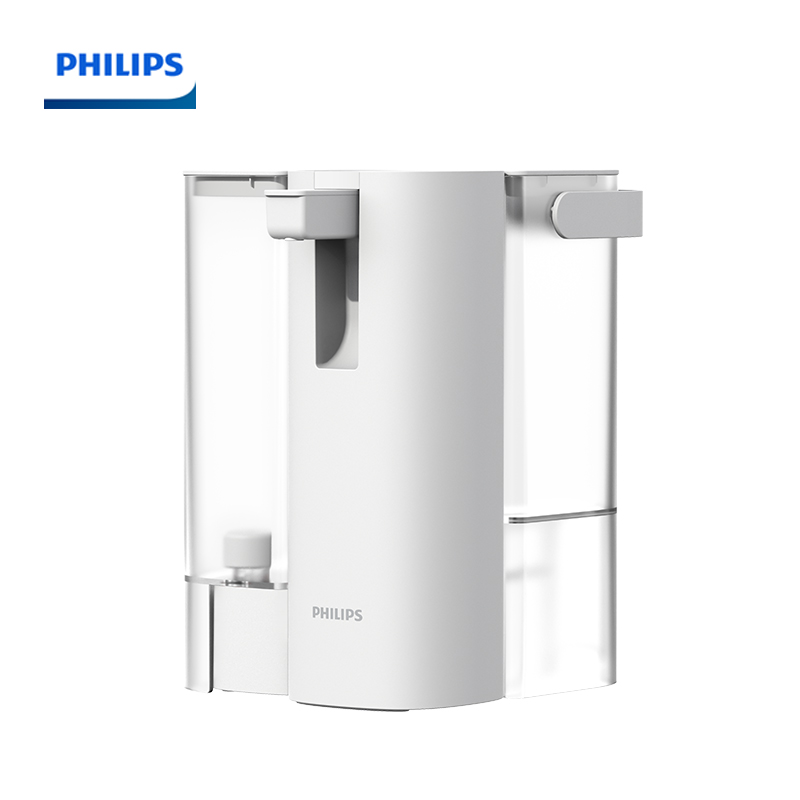 飞利浦(Philips)净水器便携迷你饮水机直饮加热一体机即热式台式净饮机ADD4810升级款水箱套装高清大图