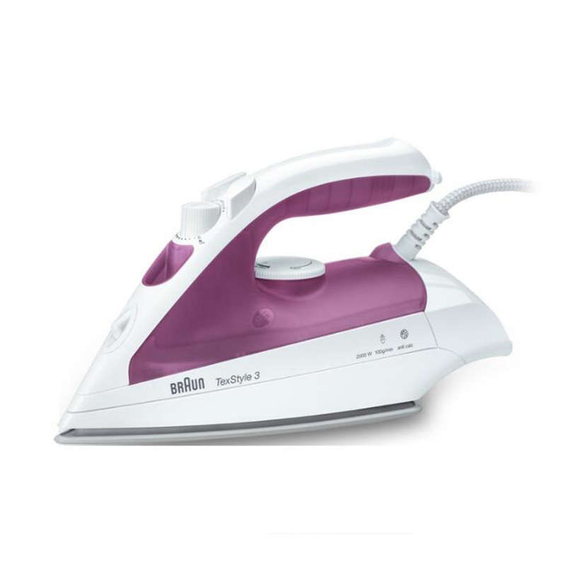 Braun/博朗 TS320C 家用电熨斗迷你烫斗有线蒸汽手持式烫衣挂烫机