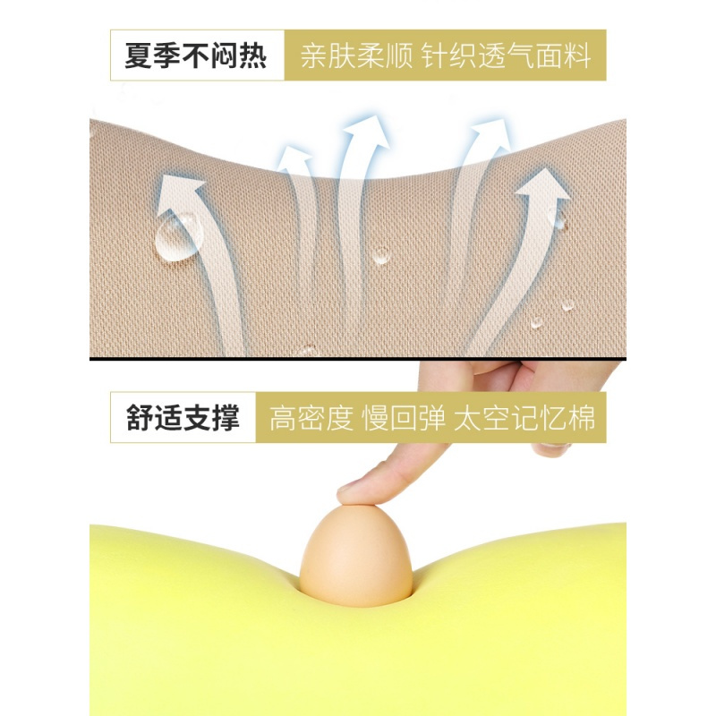 头枕护颈枕用品靠枕记忆棉座椅颈椎一对车内车载车用枕头车座